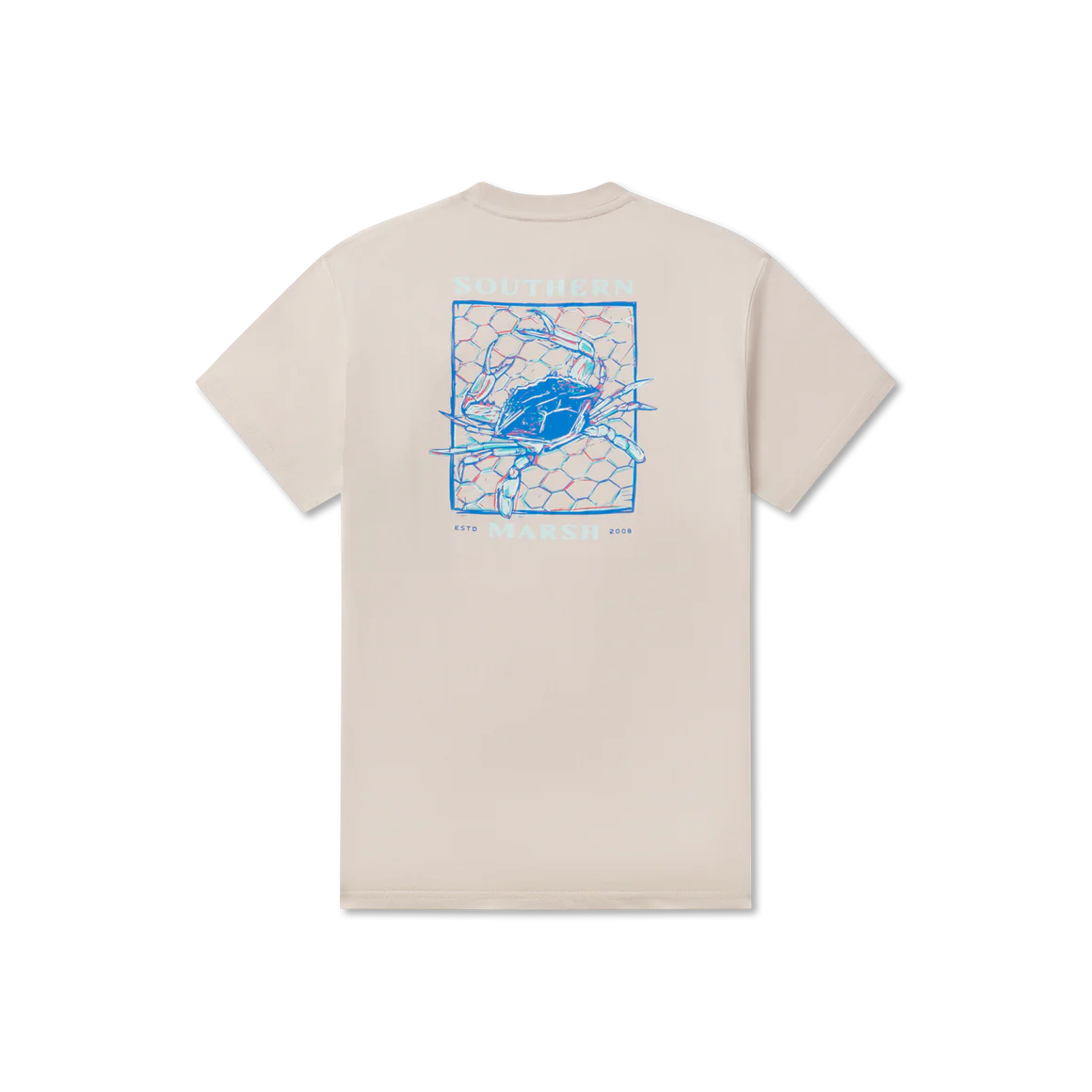 Blue Crab Short Sleeve Tee