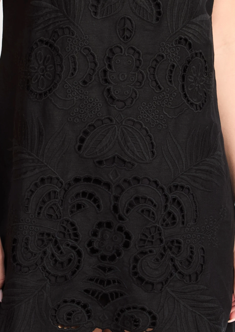 Embroidered Blooms Dress