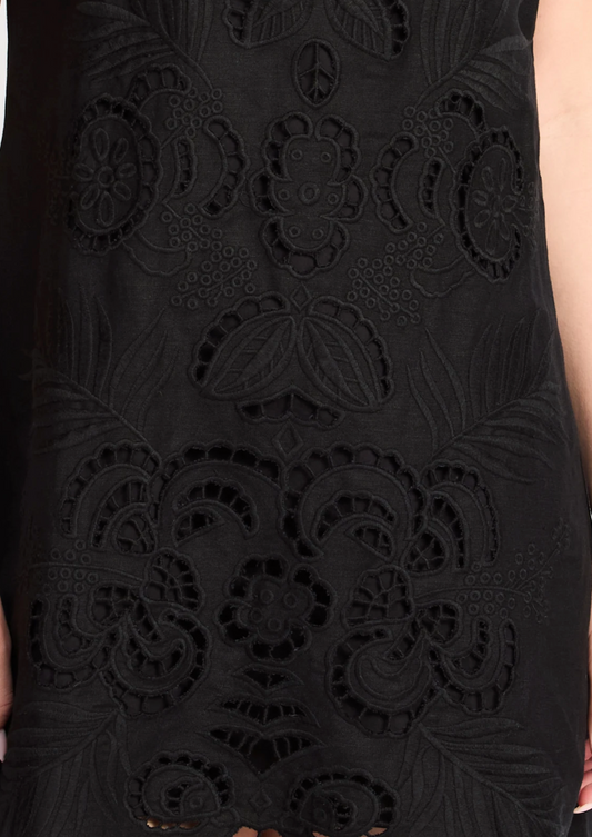 Embroidered Blooms Dress