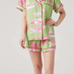 Florida Toile Pajama Shorts Set