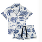 New Orleans Toile Pajama Set