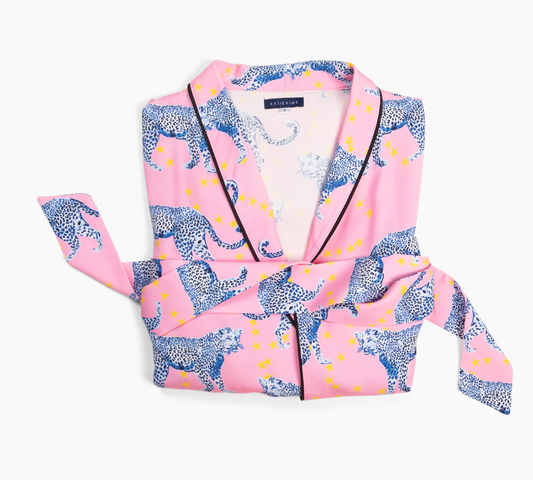 Cosmic Cheetah Lounge Robe