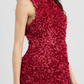 3D Floral Fitted Shift Dress