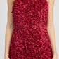 3D Floral Fitted Shift Dress