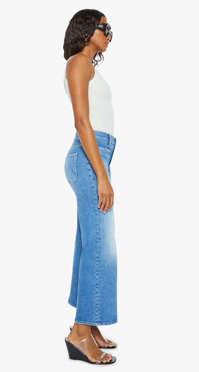 Patch Pocket Mid Rise Maven Ankle