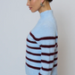 Marley Striped Funnel Neck