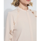 Isadora Raglan Ruffle Sleeve Blouse