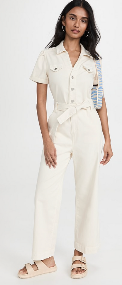 Anessa Puff Sleeve Jumpsuit