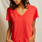 Hendrix Boxy V-Neck Tee